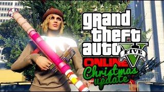 HAPPY HOLIDAYS! Christmas in GTA 5 Online (GTA 5 Christmas DLC)