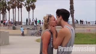 Kissing Prank - Heads And Tails with Hot sexy Girls - Prank Invasion 2021 Best Kissing Pranks - Hot