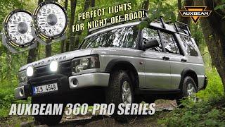 OFF-ROAD Lights AUXBEAM 360-PRO Series on LAND ROVER Discovery 2