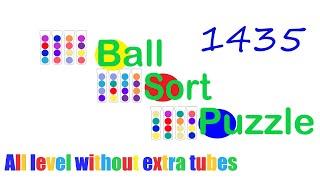 Ball Sort Puzzle Level 1435  All level without extra tube Game Walkthrough