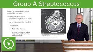 Group A Streptococcus (GAS): Symptoms & Other Clinical Features – Infectious Diseases | Lecturio