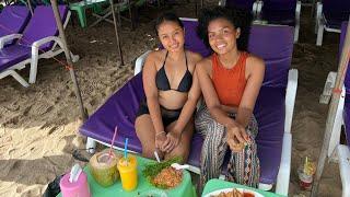 GAME ABROAD is live! Two Thai girls cooking my favorite dish  ​⁠@afrocher