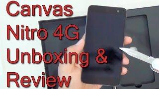 Micromax Canvas Nitro 4G Unboxing And Review