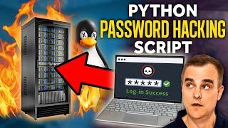 Python Brute Force Password hacking (Kali Linux SSH)