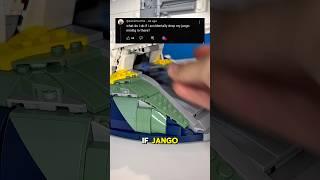 What to do if jango gets stuck in the slave one Lego set? #lego #legostarwars #legosets #afol #legos