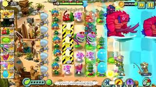 Plants vs Zombies 2  Big Wave Beach Day 23 Walkthrough LeveliOS