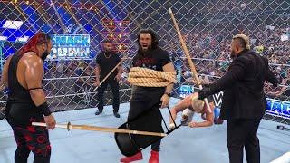 WWE 18 June 2025 Roman Reigns Destroyed Solo Sikoa And Jacob Fatu And Tama Tonga