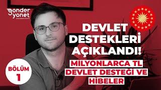 E-İHRACAT DEVLET DESTEKLERİ: MİLYONLARCA TL DESTEK YAĞDIRACAK GENELGE YAYINLANDI (BÖLÜM-1)