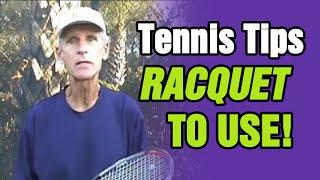 Tennis - What Racquet Should I Use? | Tom Avery Tennis 239.592.5920