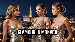 MONACO LUXURIOUS RICH LADIES NIGHT SCENE AND SUPERCAR SPOTTING