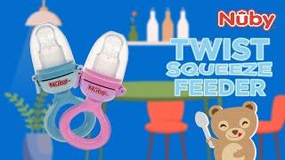 Nuby Twist n' Feed Feeder Features