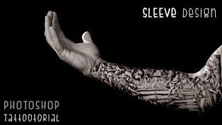 Photoshop Tutorials: Custom Tattoo Sleeve Design