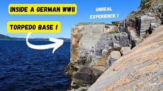 INSIDE a German WWII torpedo base. UNREAL experience and footage !