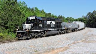 HD: NS 3510 leads NS Train G67 in Carrollton, GA