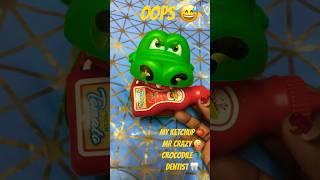 ASMR MOST AMAZING  MR CROCS dentist loves ketchup #asmr #viral#diy ##shorts #ytshorts #yt