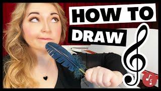 How to Draw a Treble Clef | Music Theory | Little School of Music