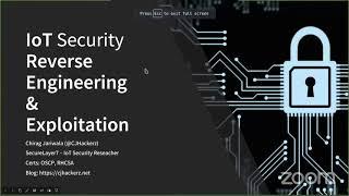 Null Bhopal Workshop: ARM Reverse Engineering by Chirag Jariwala - 5 July 2020