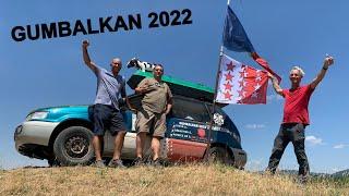 The GUMBALKAN Rallye 2022 viewed from the RedBoules Team