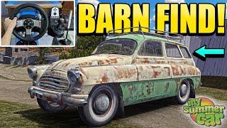 Saving The Ruscko! | Barn Find - My Summer Car W/ Logitech G27 + Wheel Cam #46