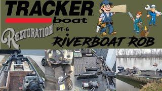 tracker bass boat restoration pt 6