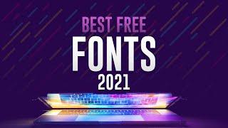 30+ Best Free Fonts for Designers 2021 - NEW COLLECTION