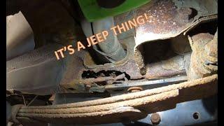 Welding the Unibody on my $2500 Jeep Cherokee!