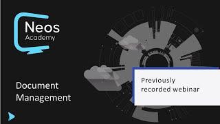 Neos Academy June 2024: Document Management