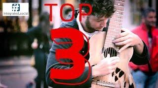 Tom Ward with his Old Broken Guitar Amazing Talent Street Performer Australia Got Talent Guitarist