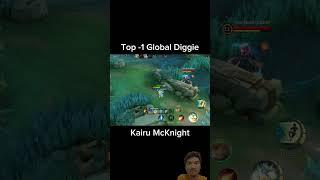 Top -1 Global Diggie baits Fanny into a Death trap #ml #mlbb #fannyvideo #diggie #mobilelegends