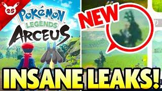 NEW POKEMON LEAKED for POKEMON LEGENDS ARCEUS!? #Pokemon25