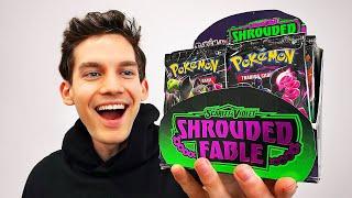 The Pokémon Shrouded Fable Booster Box Opening