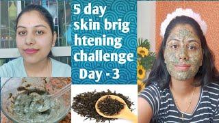 5 day skin brightening challenge: transformation to a healthy n shinny skin Day-3