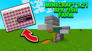 Minecraft 1.21 AFK Fish Farm (Bedrock Edition)