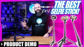 Ultimate Selfie Stick, Tripod, & Phone Holder - the BEST I've tested!