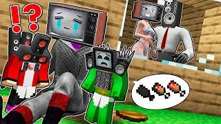 SPEKAER DAD KICKED FAMILY OUT of the HOUSE! POOR JJ and MIKEY - SAD STORY in Minecraft - Maizen