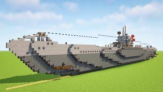 Minecraft Type VIIC U-Boat Submarine Tutorial