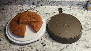 Cast Iron Wednesday Episode 36: Orange Corn Cake #castironwednesday #ciw #foryou #castiron #cake