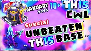 OVER POWER! TOWN HALL 15 BEST WAR BASE LINK ! TH15 BEST WAR BASE ! TH15 LEGEND BASE 2025