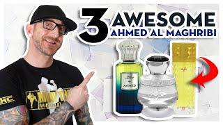 3 AWESOME NEW Ahmed Al Maghribi Fragrances | Arwa, Blue, Hirfah - Middle Eastern Fragrance Review