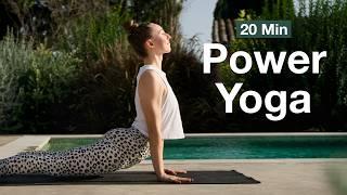 Power Yoga Flow 20 Min | Dynamisches Ganzkörper-Workout für Kraft & Energie