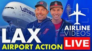 LIVE Los Angeles (LAX) Airport Plane Spotting (December 22nd, 2024)