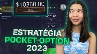 ESTRATÉGIA POCKET OPTION 2023 |  LUCRO DE R$35000 EM 8 MINUTOS!