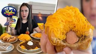 Trying Skyline Chili For The First Time // Testing VIRAL Menu Hacks