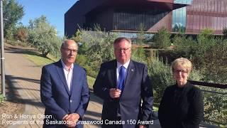 Ron and Honya Olson Saskatoon-Grasswood Canada 150 Award