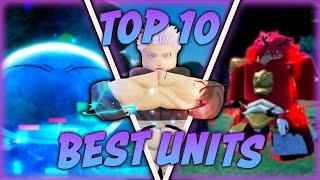 Top 10 *MUST HAVE* Units in Anime Last Stand's SLIME UPDATE!