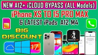 ️NEW iCloud Bypass Windows with Sim/Signal Latest iPads/iPhone XS -15 Pro Max iOS 17 Checkm8 Tools