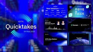 IOTA QuickTakes 04.03.2025: Moveathon, Gas Station, AMA, Nansen Integration, New Website