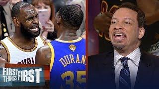 Chris Broussard on Kevin Durant not wanting to be LeBron's protege in LA | NBA | FIRST THINGS FIRST