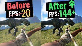 [2022] Ark Survival Evolved - How to BOOST FPS and Increase Performance on any PC