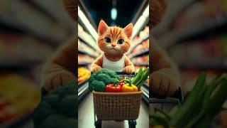 "Skinny Orange Kitten Gets Bullied, Then Transforms at the Gym!" #funnycat #orangecat #catlovers